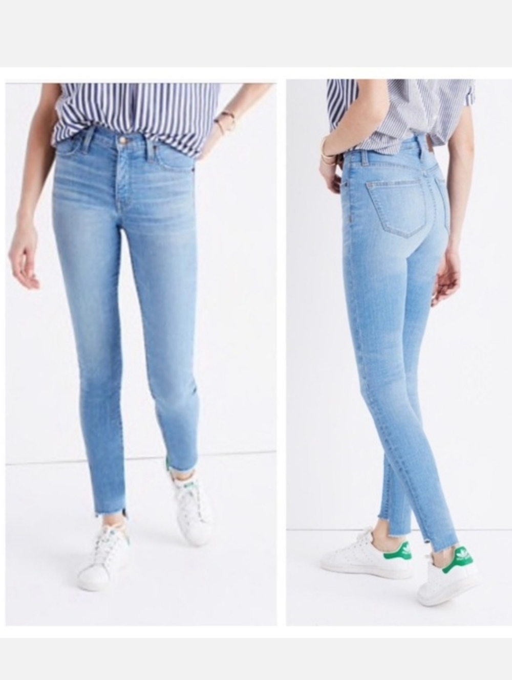 Madewell 9 Inch High Rise Skinny Crop Jeans 24
